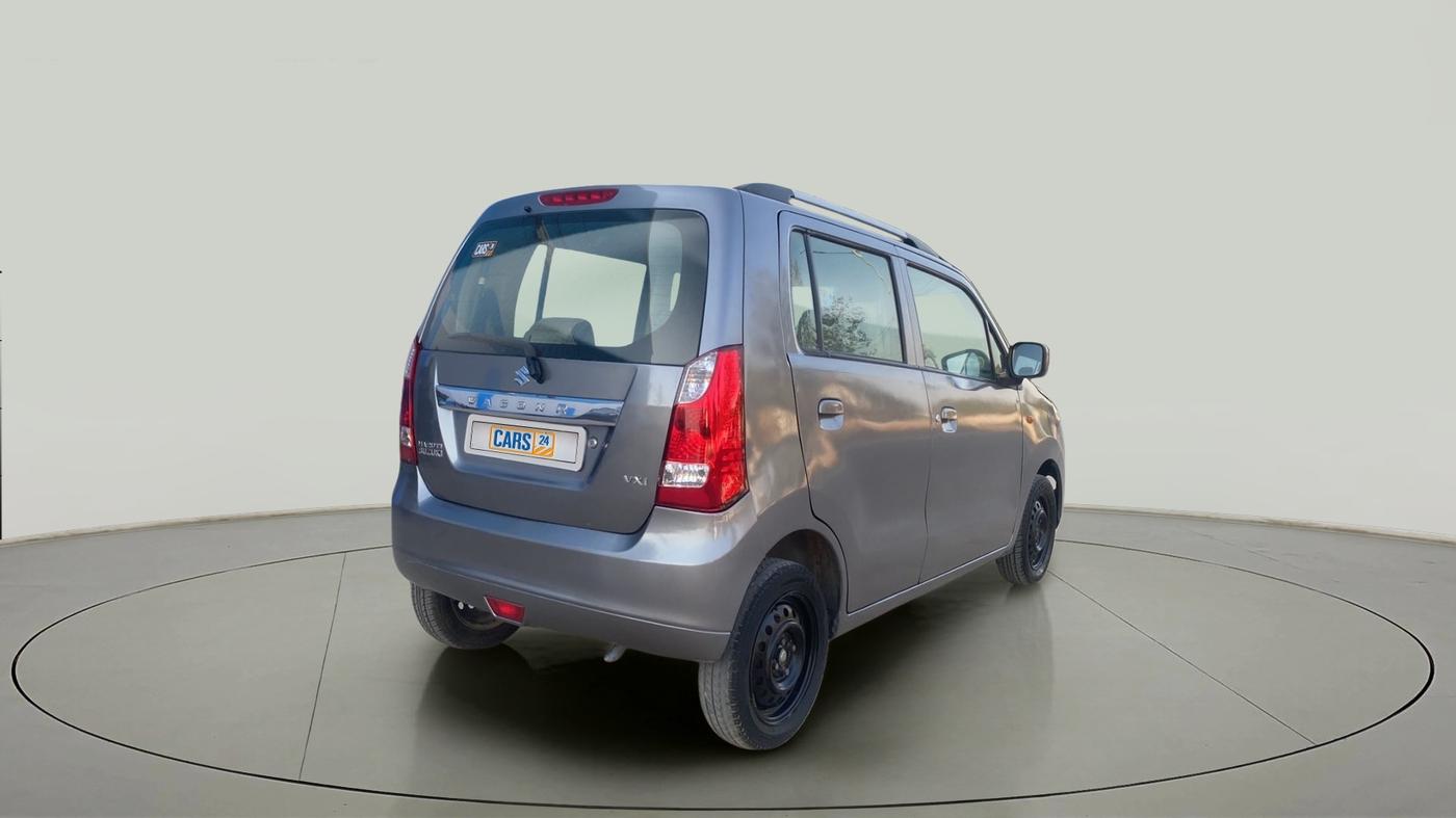 2011 Maruti Wagon R 1.0 VXI, Petrol, Manual, 62,381 km, Right Back Diagonal