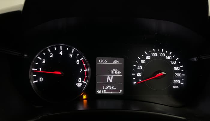 2025 Maruti Swift ZXi AMT, Petrol, Automatic, 11,156 km, Odometer Image