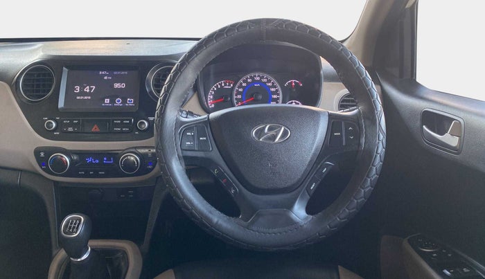 2019 Hyundai Grand i10 ASTA 1.2 KAPPA VTVT, Petrol, Manual, 23,388 km, Steering Wheel Close Up