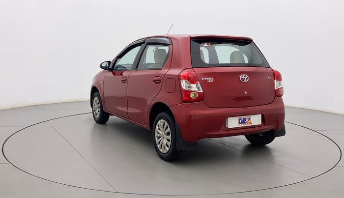 2013 Toyota Etios Liva G, Petrol, Manual, 87,572 km, Left Back Diagonal