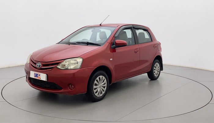 2013 Toyota Etios Liva G, Petrol, Manual, 87,572 km, Left Front Diagonal