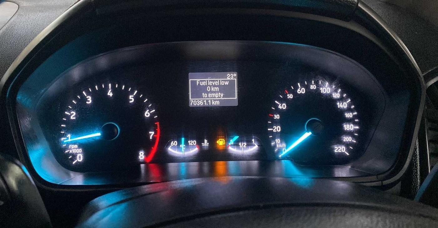 2018 Ford Ecosport TITANIUM 1.5L PETROL, Petrol, Manual, 70,433 km, Odometer Image
