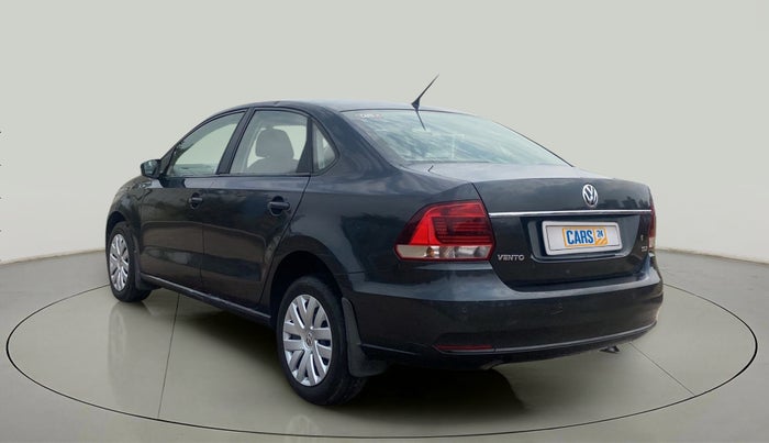 2016 Volkswagen Vento COMFORTLINE 1.5 AT, Diesel, Automatic, 75,711 km, Left Back Diagonal