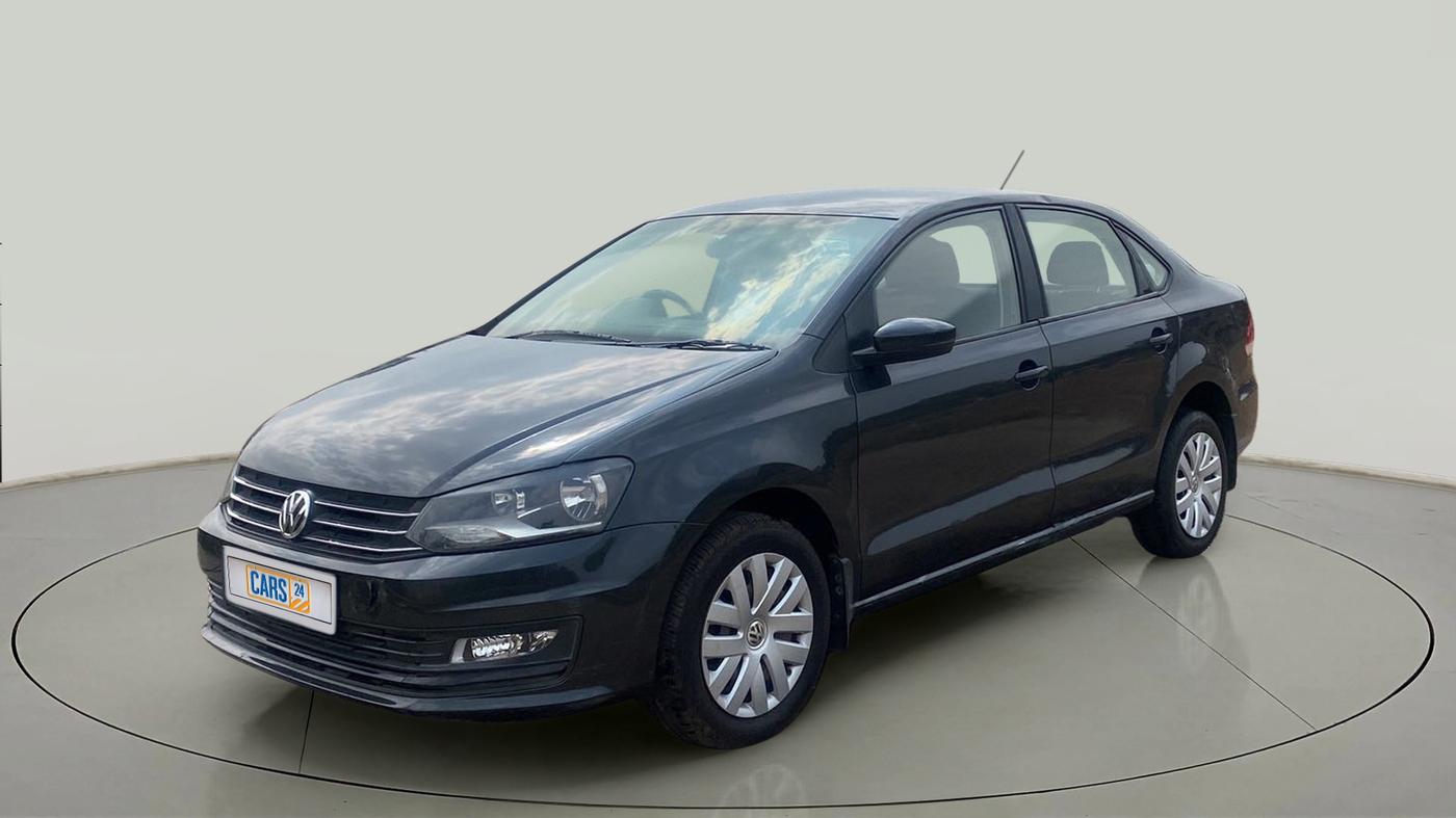 2016 Volkswagen Vento COMFORTLINE 1.5 AT, Diesel, Automatic, 75,711 km, Left Front Diagonal