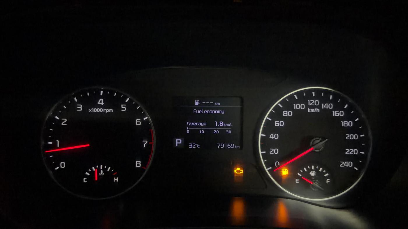 2021 KIA SELTOS HTX IVT 1.5 PETROL, CNG, Automatic, 79,136 km, Odometer Image