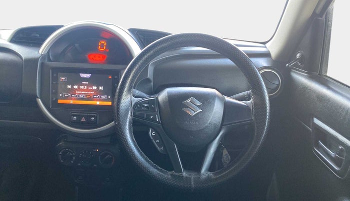 2020 Maruti S PRESSO VXI PLUS AMT, Petrol, Automatic, 32,113 km, Steering Wheel Close Up