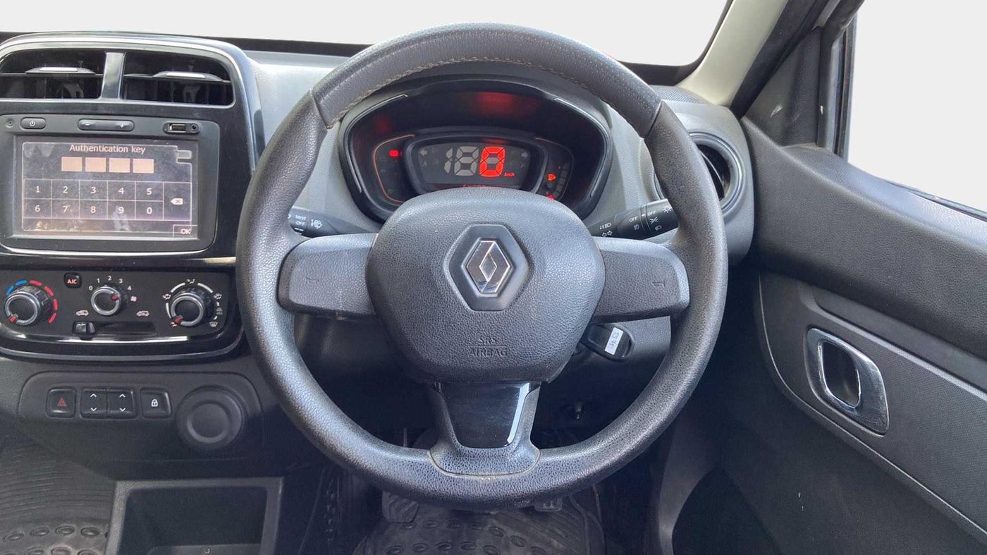 2018 Renault Kwid RXT 1.0 (O), Petrol, Manual, 54,219 km, Steering Wheel Close Up