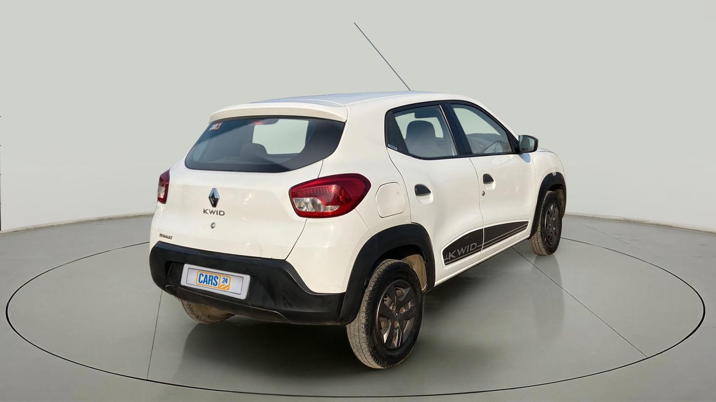 2018 Renault Kwid RXT 1.0 (O), Petrol, Manual, 54,219 km, Right Back Diagonal