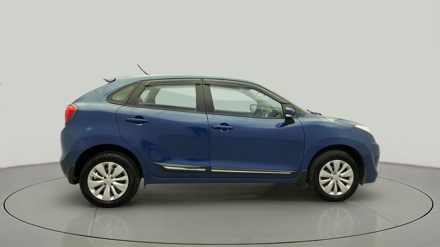 2017 Maruti Baleno DELTA PETROL 1.2, Petrol, Manual, 67,328 km, Right Side View