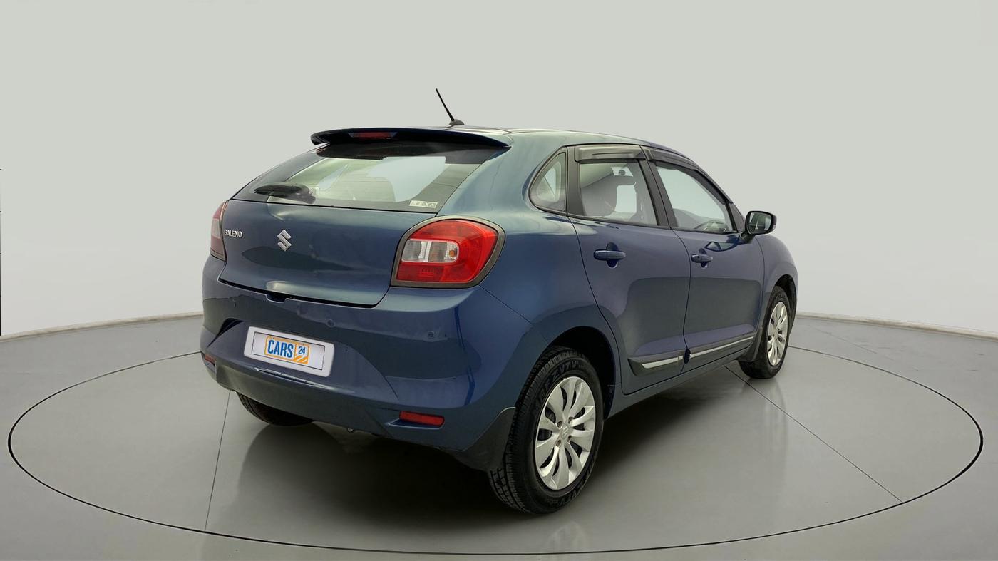 2017 Maruti Baleno DELTA PETROL 1.2, Petrol, Manual, 67,328 km, Right Back Diagonal