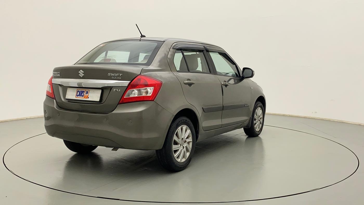 2015 Maruti Swift Dzire ZXI, Petrol, Manual, 43,488 km, Right Back Diagonal