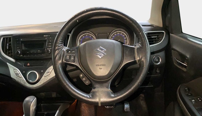 2017 Maruti Baleno ZETA CVT PETROL 1.2, Petrol, Automatic, 28,556 km, Steering Wheel Close Up