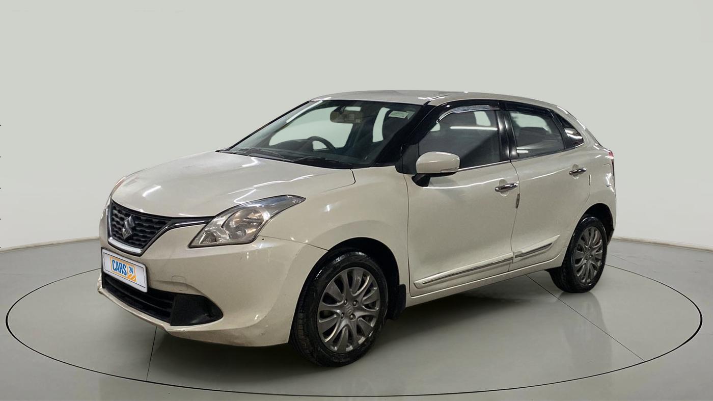 2017 Maruti Baleno ZETA CVT PETROL 1.2, Petrol, Automatic, 28,556 km, Left Front Diagonal