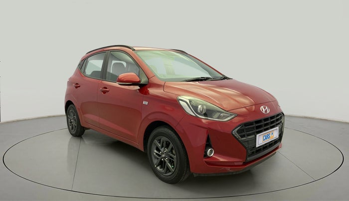 2019 Hyundai GRAND I10 NIOS SPORTZ AMT 1.2 KAPPA VTVT, Petrol, Automatic, 52,699 km, Right Front Diagonal