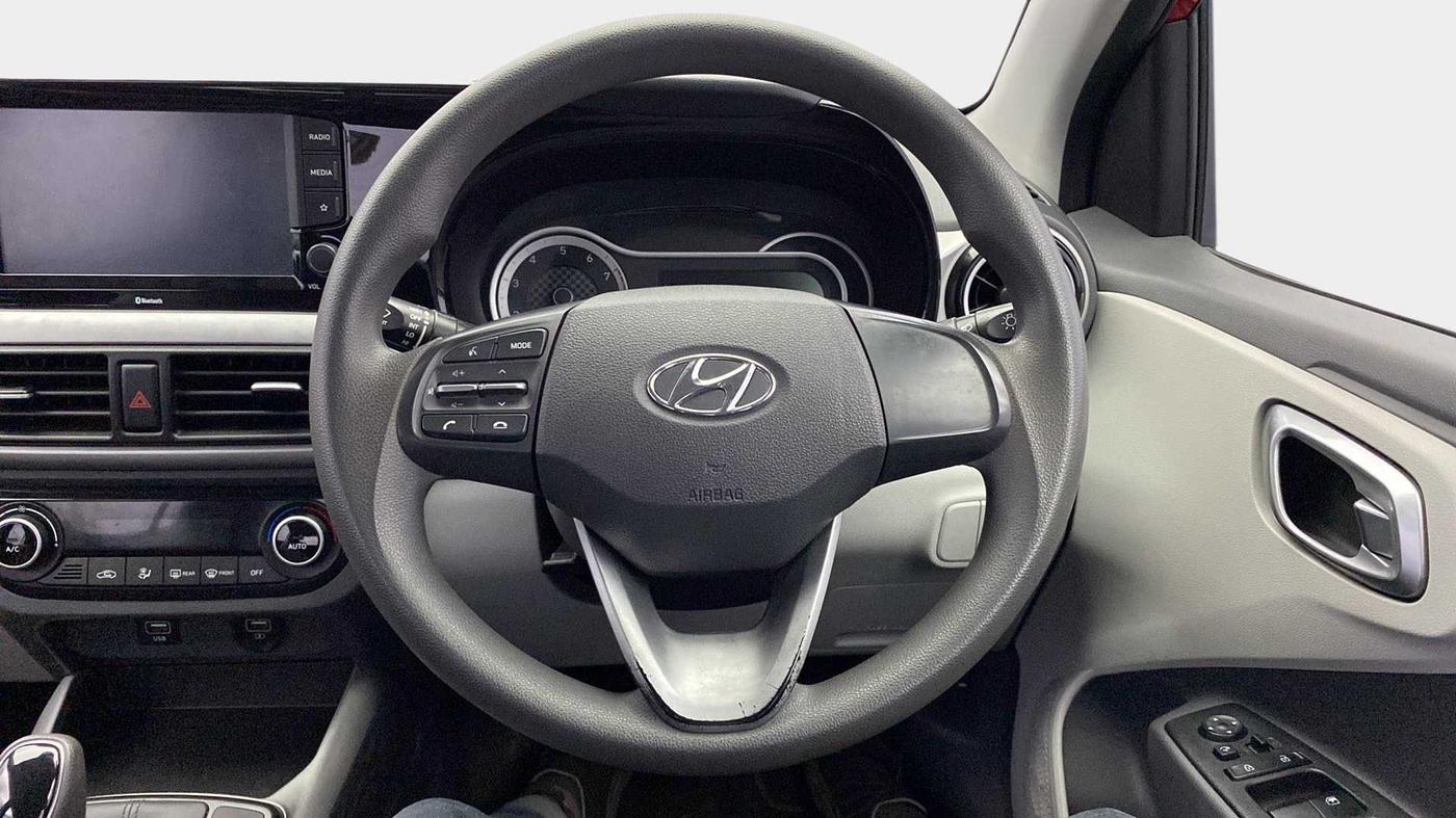 2019 Hyundai GRAND I10 NIOS SPORTZ AMT 1.2 KAPPA VTVT, Petrol, Automatic, 52,699 km, Steering Wheel Close Up