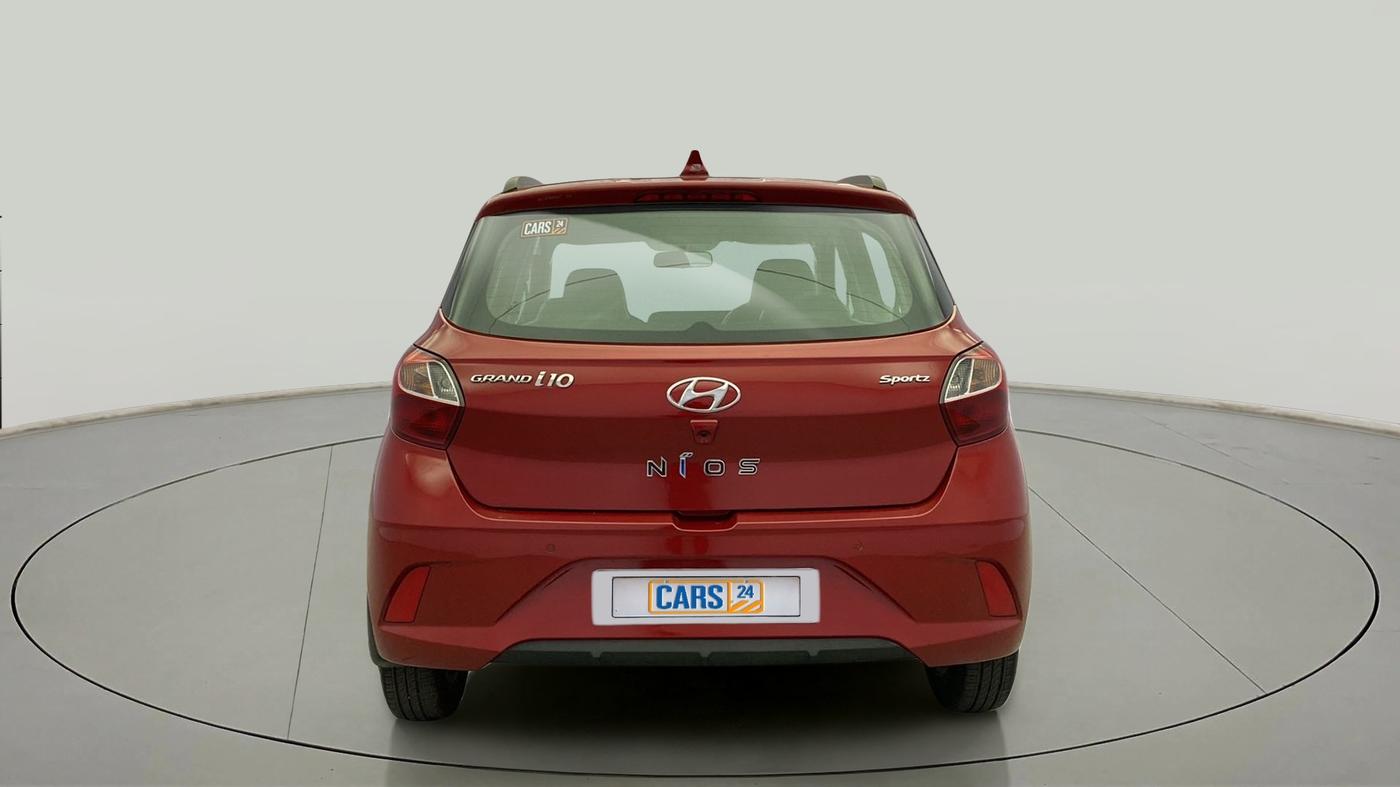 2019 Hyundai GRAND I10 NIOS SPORTZ AMT 1.2 KAPPA VTVT, Petrol, Automatic, 52,699 km, Back/Rear