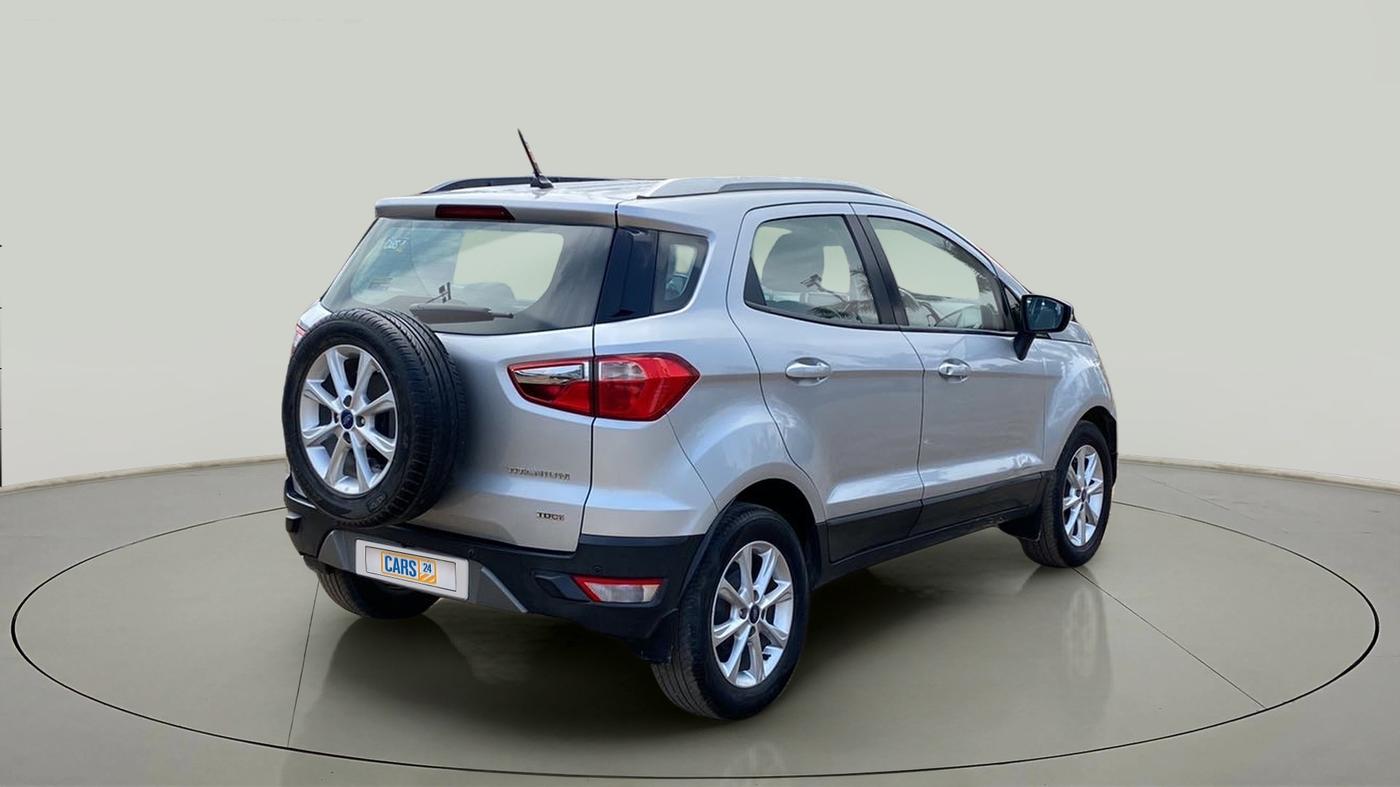 2019 Ford Ecosport TITANIUM 1.5L DIESEL, Diesel, Manual, 72,145 km, Right Back Diagonal
