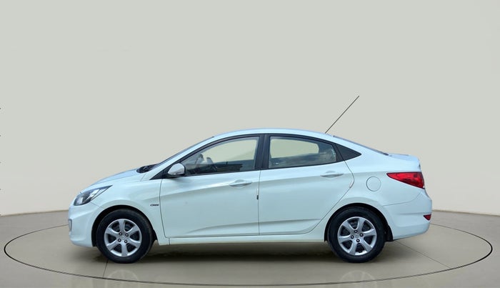 2012 Hyundai Verna FLUIDIC 1.6 CRDI EX, Diesel, Manual, 96,687 km, Left Side