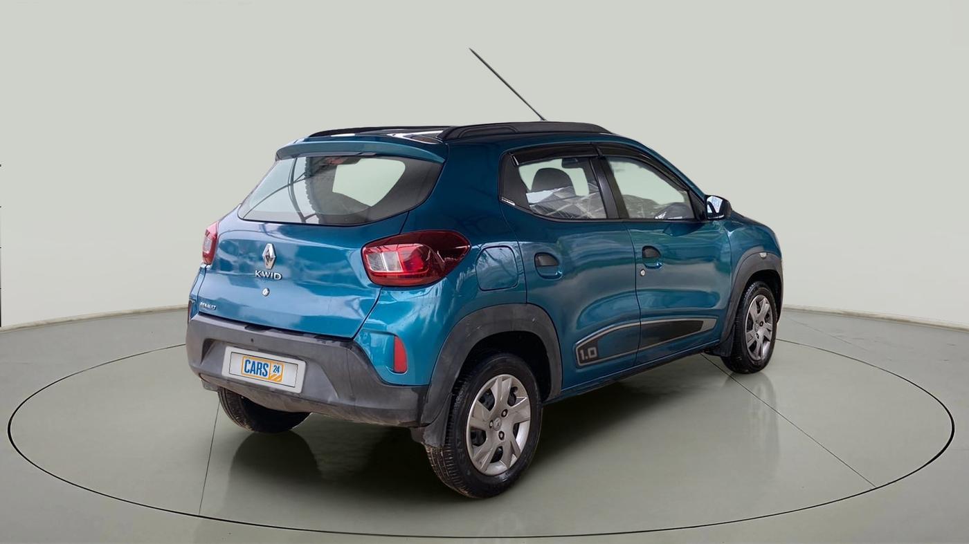 2020 Renault Kwid RXT 1.0 (O), Petrol, Manual, 69,355 km, Right Back Diagonal