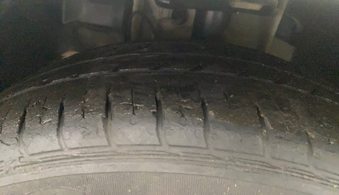 2022 Tata Tiago XZA PLUS DUAL TONE PETROL, Petrol, Automatic, 24,930 km, Left Front Tyre Tread
