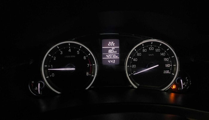 2018 Maruti Ciaz DELTA 1.4 MT PETROL, Petrol, Manual, 42,129 km, Odometer Image