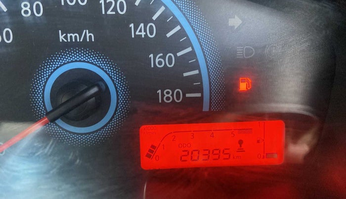 2017 Datsun Redi Go T (O), Petrol, Manual, 20,892 km, Odometer Image