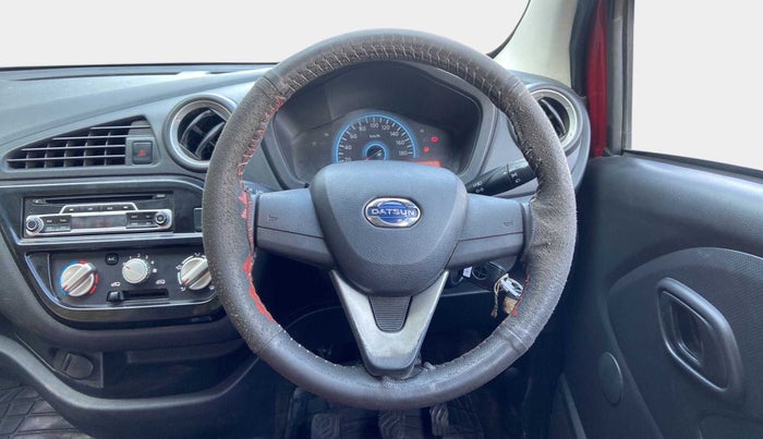 2017 Datsun Redi Go T (O), Petrol, Manual, 20,892 km, Steering Wheel Close Up
