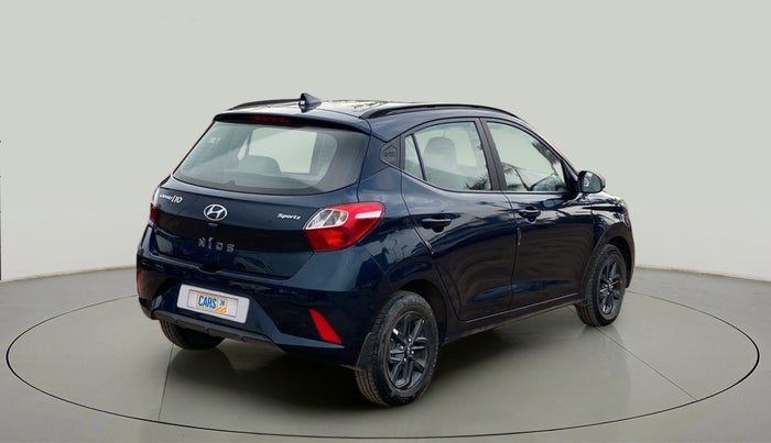 2021 Hyundai GRAND I10 NIOS SPORTZ 1.2 KAPPA VTVT, Petrol, Manual, 22,473 km, Right Back Diagonal