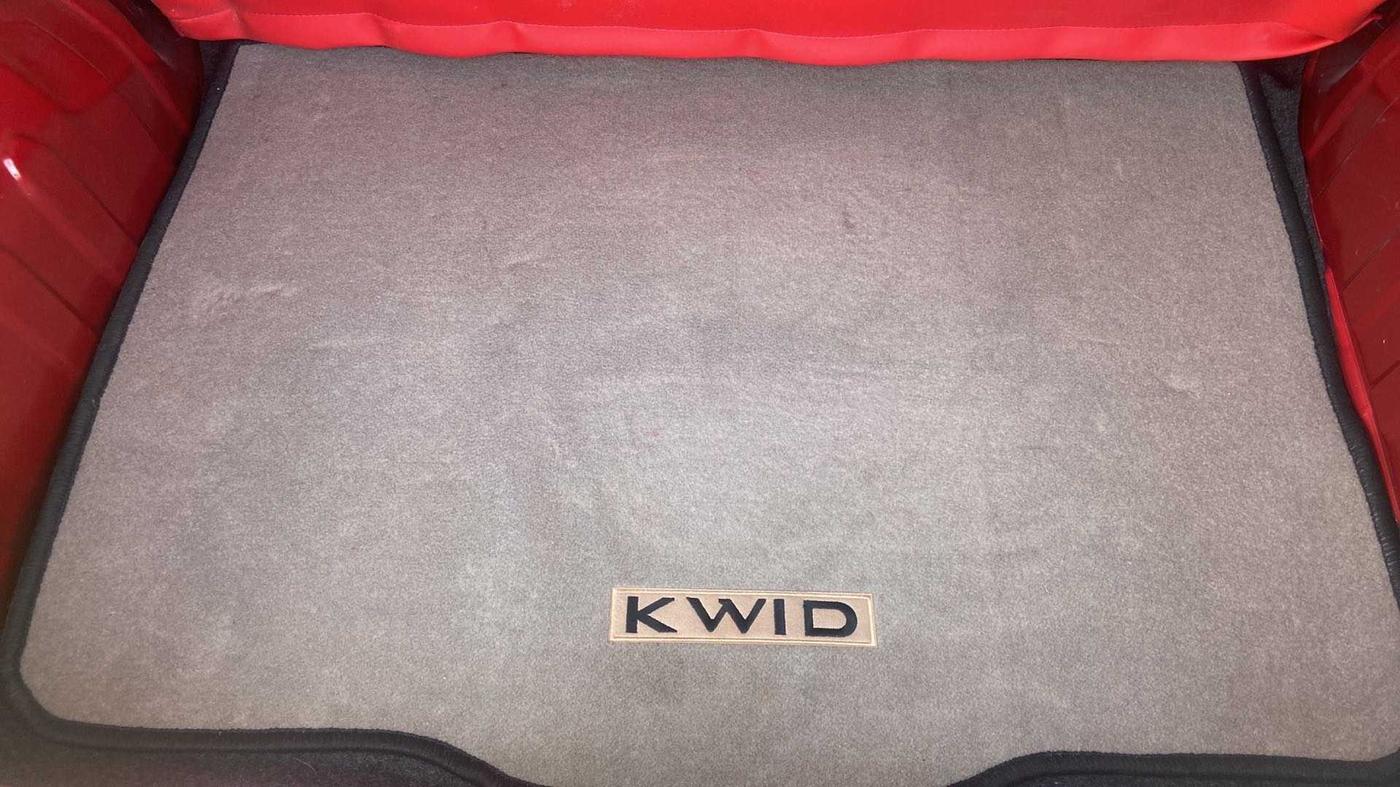 2019 Renault Kwid RXT 1.0 (O), Petrol, Manual, 11,341 km, Boot Inside
