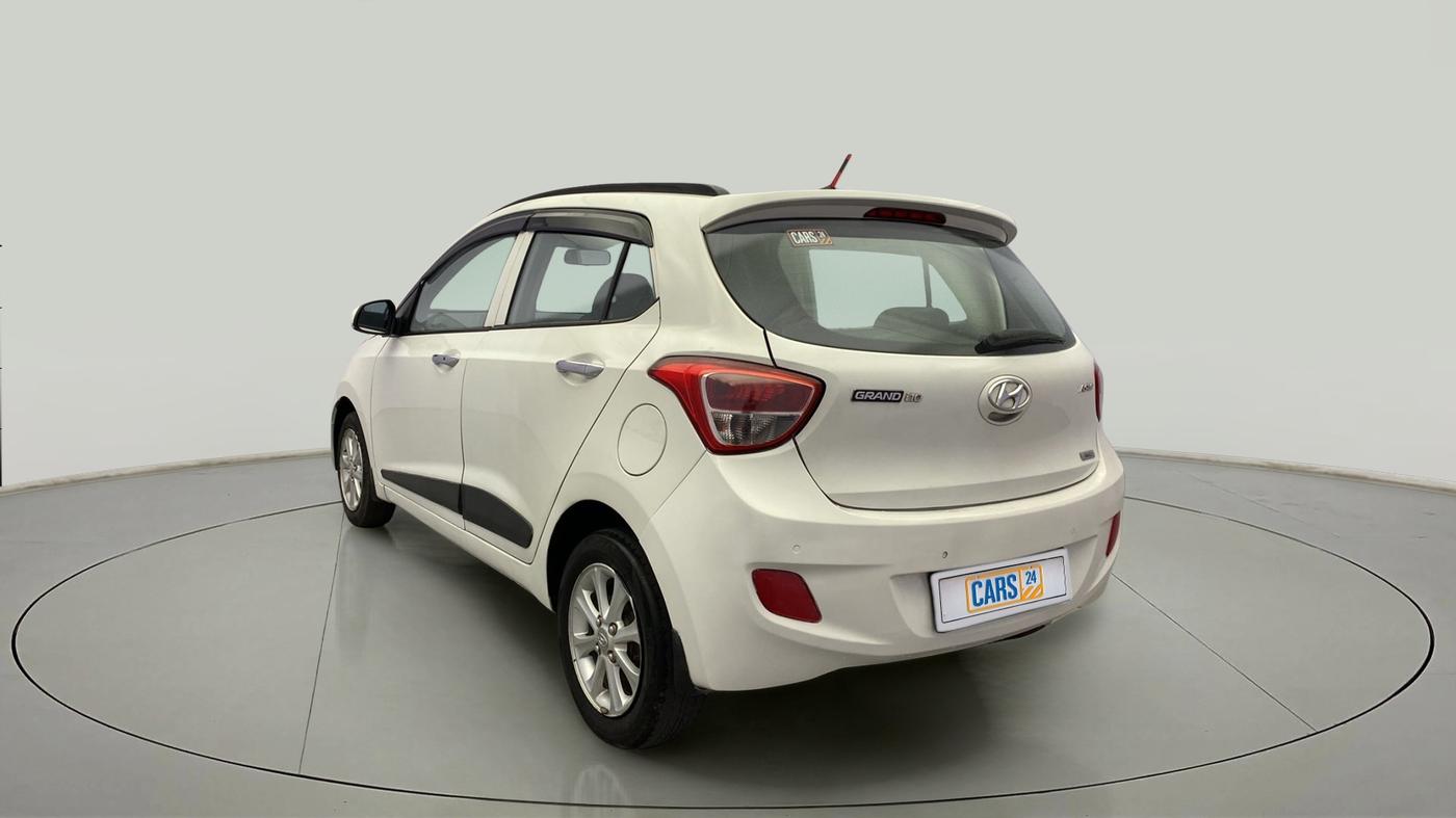 2014 Hyundai Grand i10 ASTA AT 1.2 KAPPA VTVT, Petrol, Automatic, 93,781 km, Left Back Diagonal