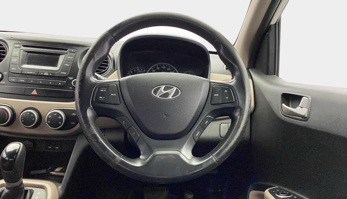 2014 Hyundai Grand i10 ASTA AT 1.2 KAPPA VTVT, Petrol, Automatic, 93,781 km, Steering Wheel Close Up