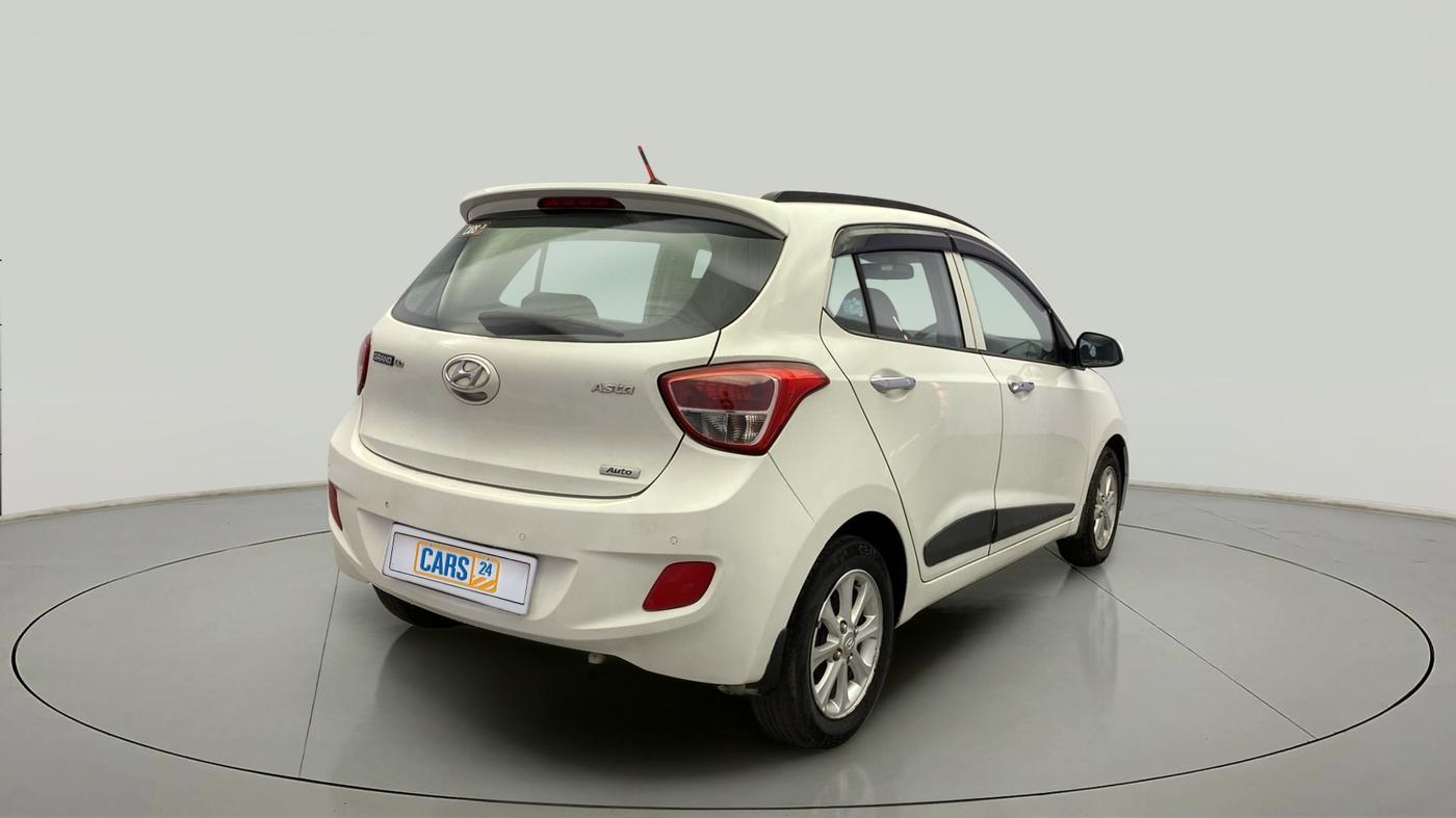 2014 Hyundai Grand i10 ASTA AT 1.2 KAPPA VTVT, Petrol, Automatic, 93,781 km, Right Back Diagonal