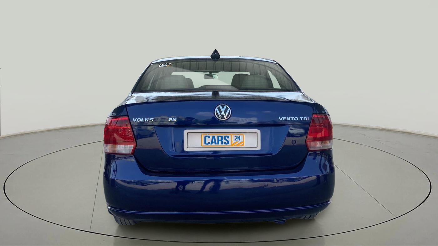 2014 Volkswagen Vento HIGHLINE DIESEL 1.6, Diesel, Manual, 1,05,725 km, Back/Rear