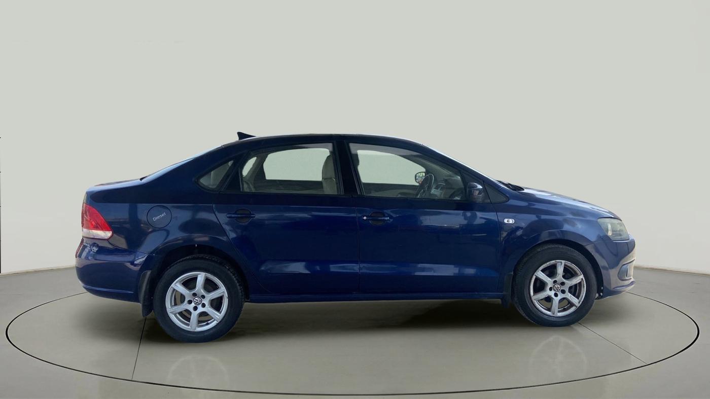 2014 Volkswagen Vento HIGHLINE DIESEL 1.6, Diesel, Manual, 1,05,725 km, Right Side View