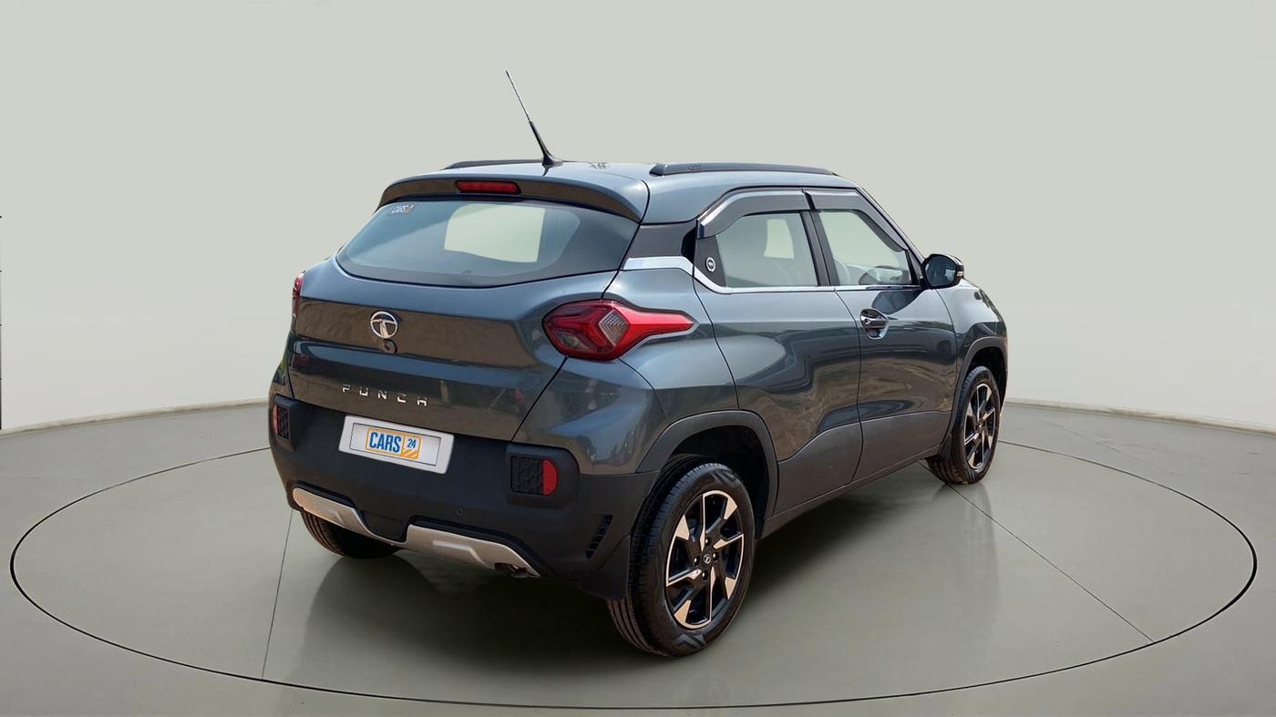 2023 Tata PUNCH ACCOMPLISHED DAZZLE PACK MT, Petrol, Manual, 2,658 km, Right Back Diagonal