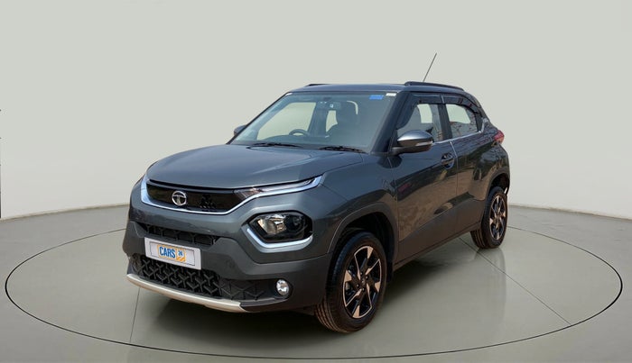 2023 Tata PUNCH ACCOMPLISHED DAZZLE PACK MT, Petrol, Manual, 2,658 km, Left Front Diagonal