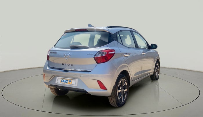 2021 Hyundai GRAND I10 NIOS ASTA 1.2 KAPPA VTVT, Petrol, Manual, 5,218 km, Right Back Diagonal