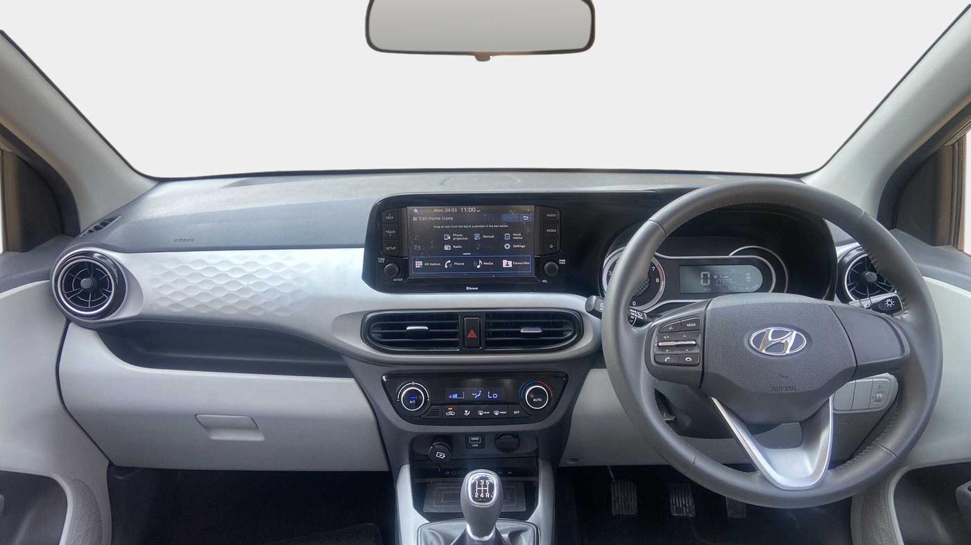 2021 Hyundai GRAND I10 NIOS ASTA 1.2 KAPPA VTVT, Petrol, Manual, 5,218 km, Dashboard