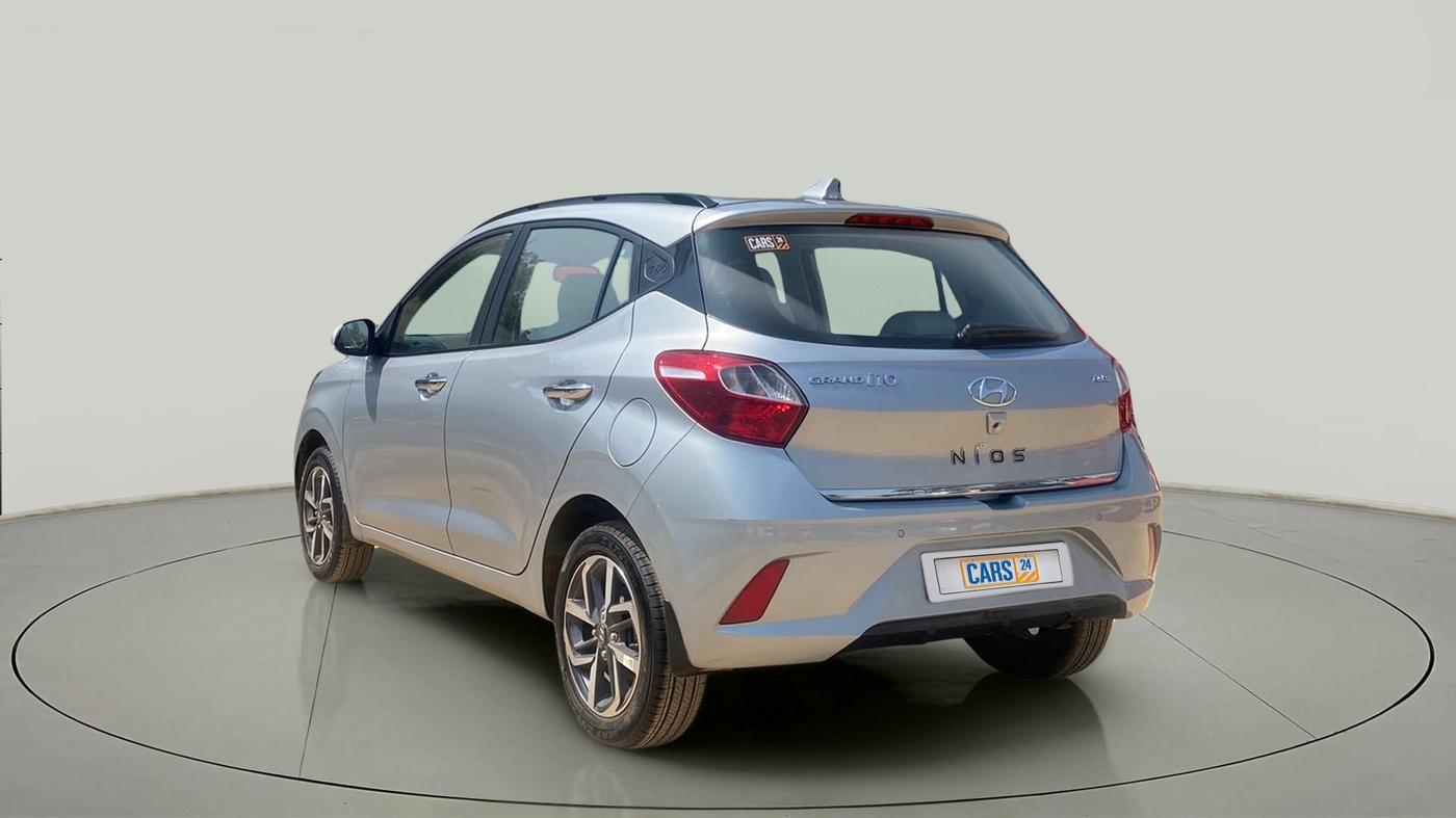 2021 Hyundai GRAND I10 NIOS ASTA 1.2 KAPPA VTVT, Petrol, Manual, 5,218 km, Left Back Diagonal