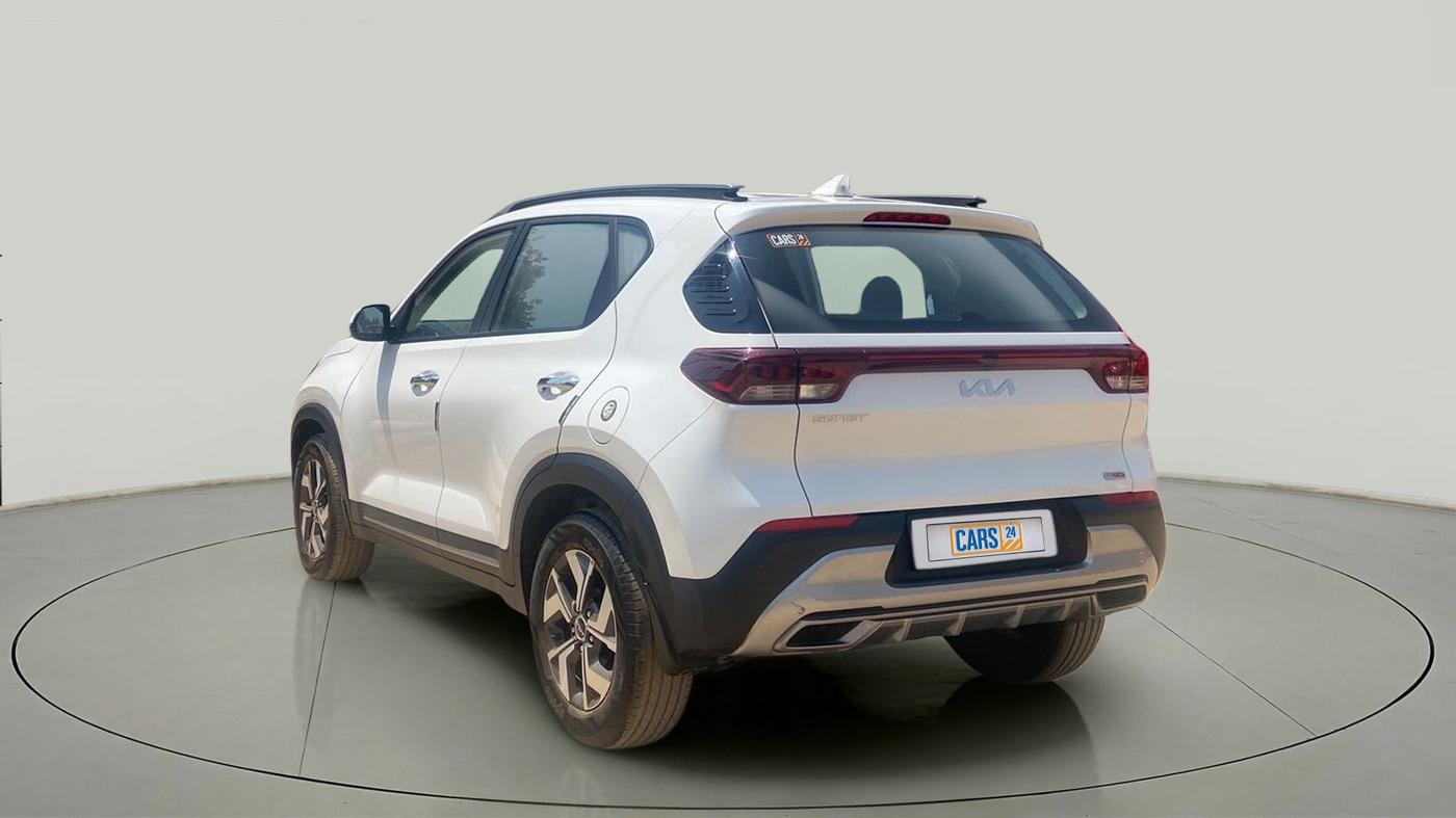 2023 KIA SONET HTX 1.0 DCT, Petrol, Automatic, 9,869 km, Left Back Diagonal