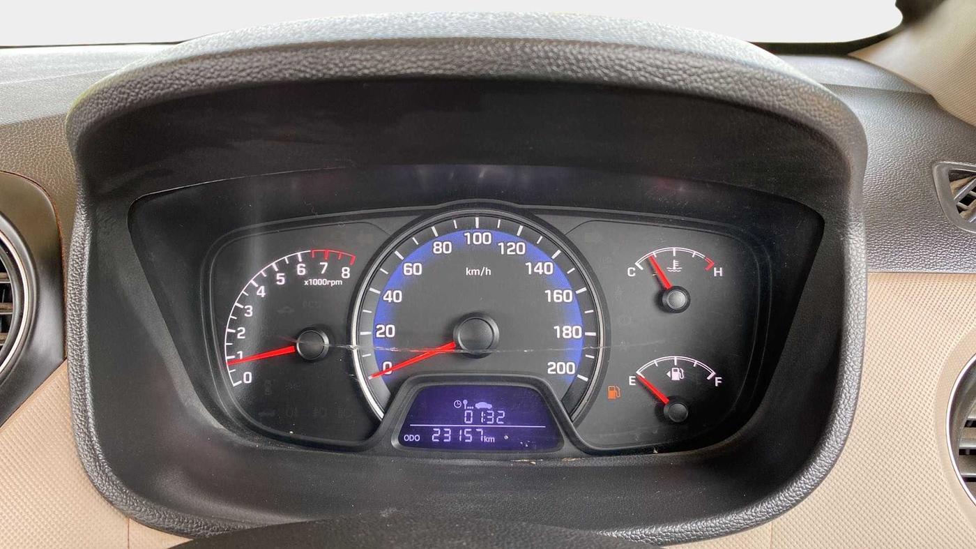 2016 Hyundai Xcent S 1.2, Petrol, Manual, 23,132 km, Odometer Image