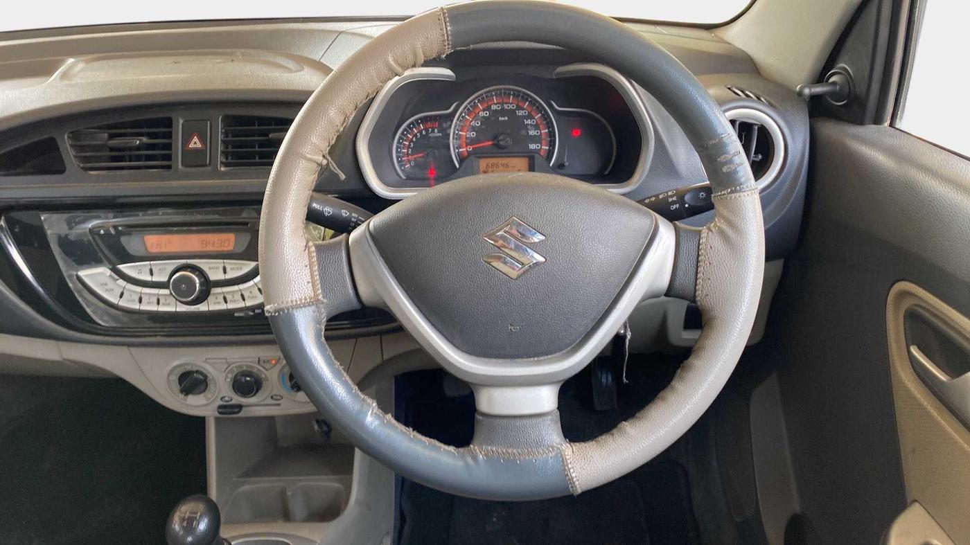 2018 Maruti Alto K10 VXI, Petrol, Manual, 68,617 km, Steering Wheel Close Up