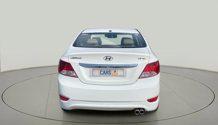 2013 Hyundai Verna FLUIDIC 1.6 VTVT SX, Petrol, Manual, 70,137 km, Back/Rear