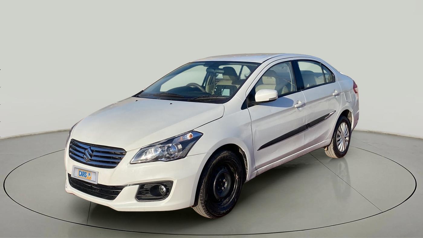 2017 Maruti Ciaz VDI+ SHVS, Diesel, Manual, 82,497 km, Left Front Diagonal