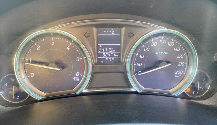 2017 Maruti Ciaz VDI+ SHVS, Diesel, Manual, 82,497 km, Odometer Image