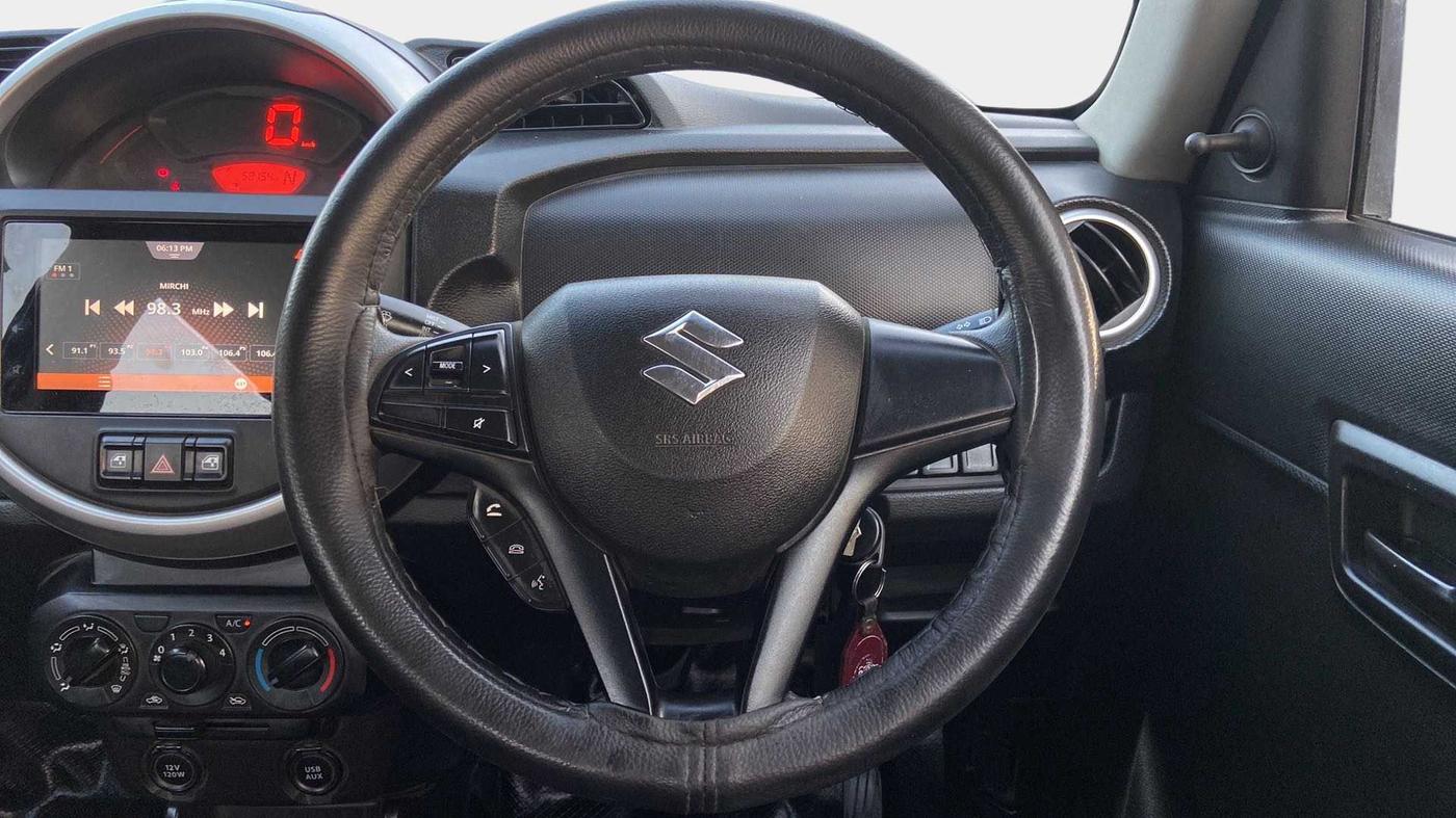 2020 Maruti S PRESSO VXI PLUS AMT, Petrol, Automatic, 58,333 km, Steering Wheel Close Up