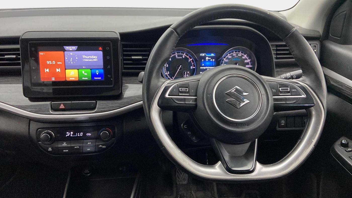 2019 Maruti XL6 ALPHA MT, Petrol, Manual, 35,435 km, Steering Wheel Close Up
