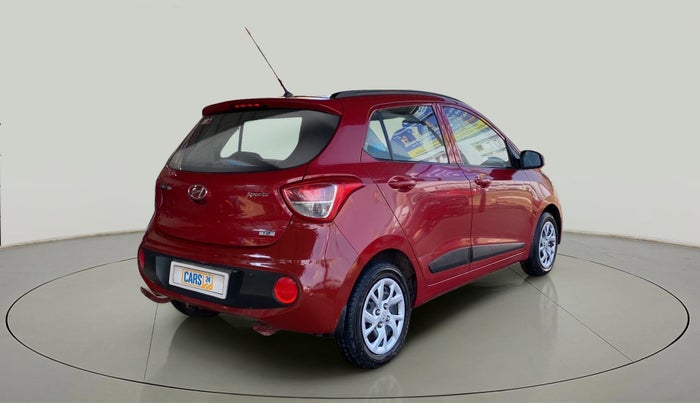 2017 Hyundai Grand i10 SPORTZ (O) 1.2 KAPPA VTVT, Petrol, Manual, 23,988 km, Right Back Diagonal