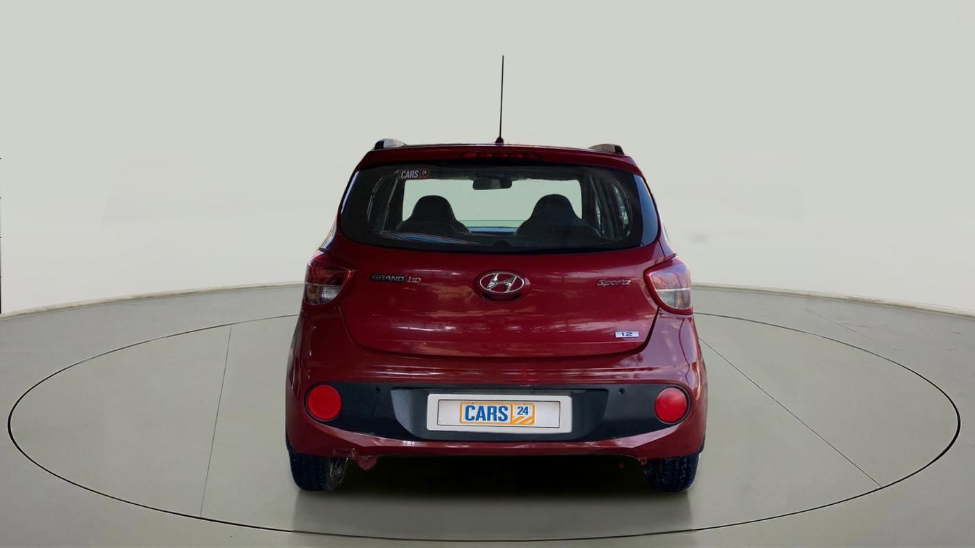 2017 Hyundai Grand i10 SPORTZ (O) 1.2 KAPPA VTVT, Petrol, Manual, 23,988 km, Back/Rear