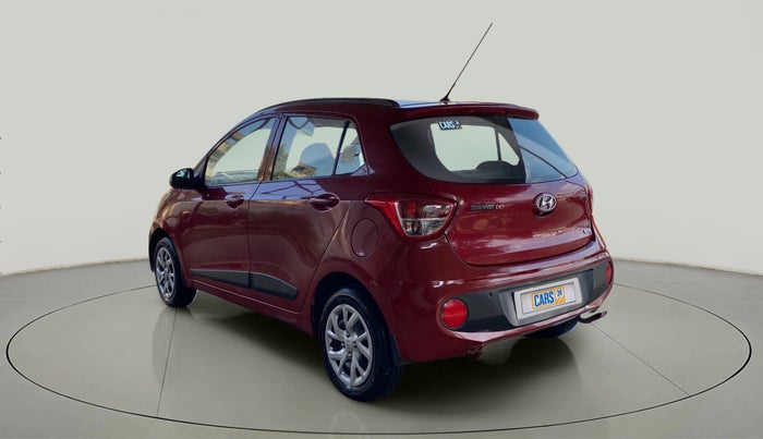 2017 Hyundai Grand i10 SPORTZ (O) 1.2 KAPPA VTVT, Petrol, Manual, 23,988 km, Left Back Diagonal